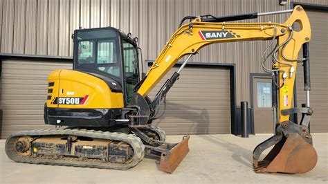 sany sy50u excavator reviews